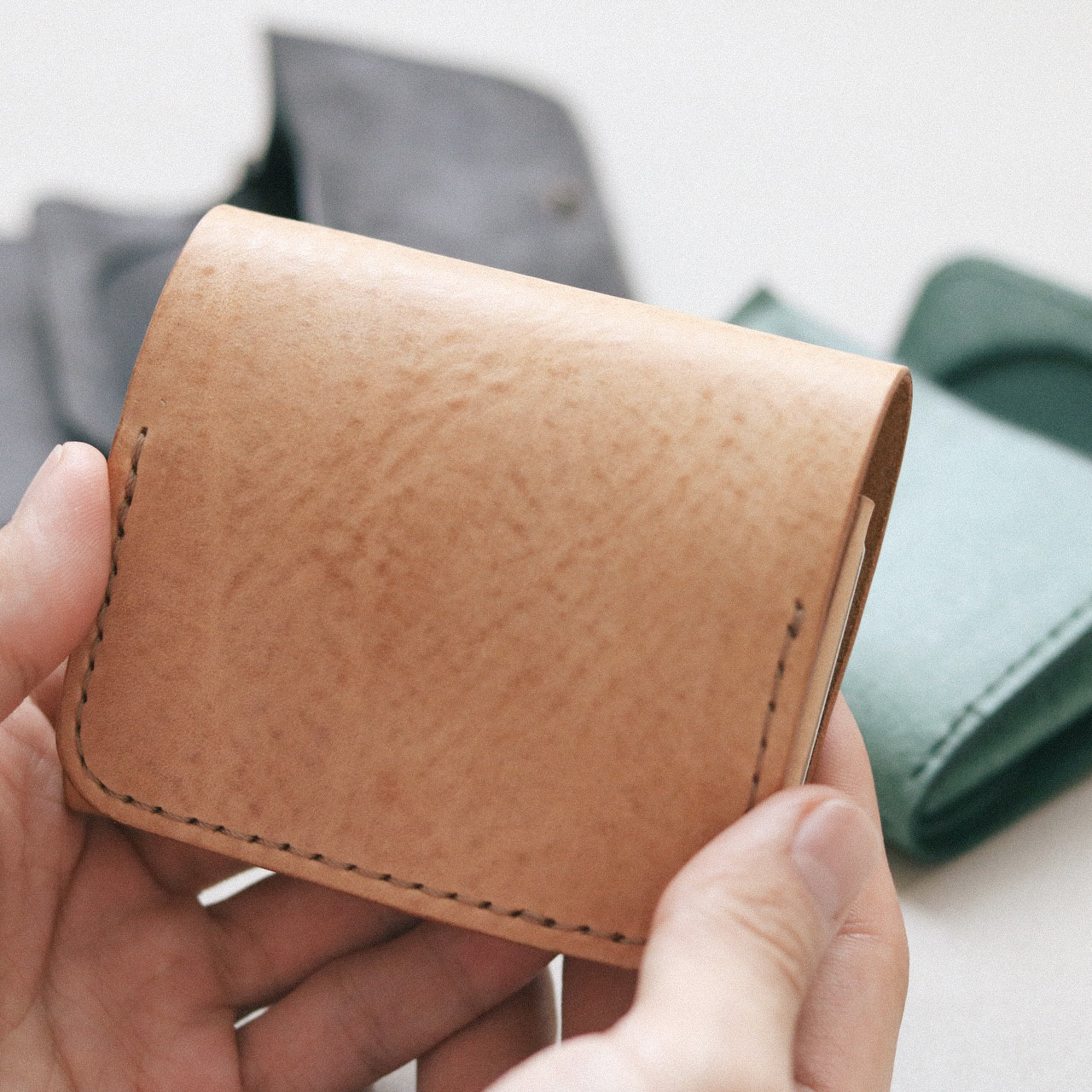 【受注製作】コンパクトな二つ折り財布