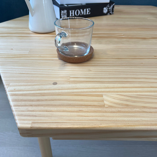 送料無料】 ローテーブル 6角 90cm 収納付き パイン ナチュラル  