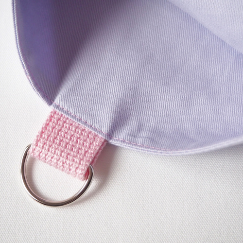 リボンと花柄レッスンバッグなど入園入学セット 紫｜レッスンバック