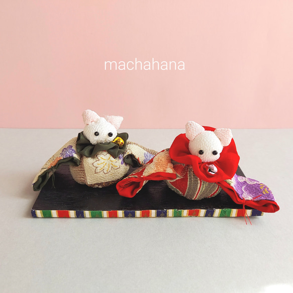 猫のお雛様 (ちりめんおひにゃさま)参 ぬいぐるみ ゆきんこ 通販