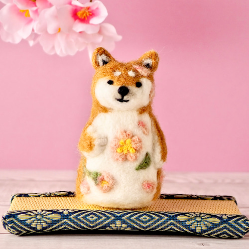 ひな祭り べし 動物フィギュアと桜飾り 春 お雛様 ナチュラル ひな祭り べし 動物フィギュアと桜飾り 春 お雛様 ナチュラル