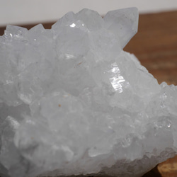 天然石 約138g約69×高45mmモロッコ産水晶原石クラスターヘッド水晶ポイント結晶群生[mro-230130-01] 17枚目の画像