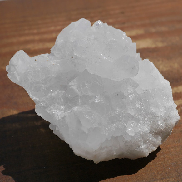 天然石 約138g約69×高45mmモロッコ産水晶原石クラスターヘッド水晶ポイント結晶群生[mro-230130-01] 14枚目の画像