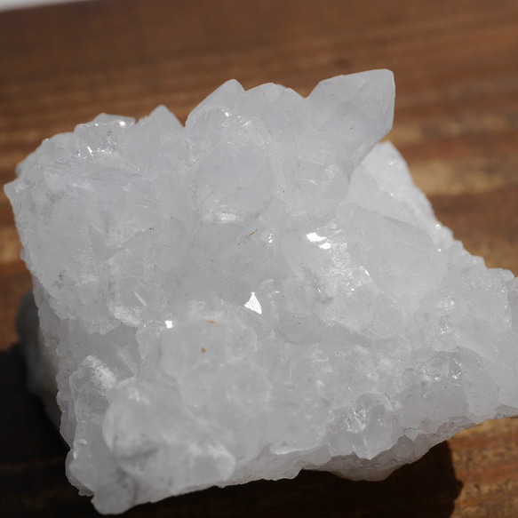 天然石 約138g約69×高45mmモロッコ産水晶原石クラスターヘッド水晶ポイント結晶群生[mro-230130-01] 7枚目の画像