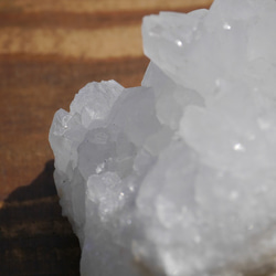 天然石 約138g約69×高45mmモロッコ産水晶原石クラスターヘッド水晶ポイント結晶群生[mro-230130-01] 16枚目の画像
