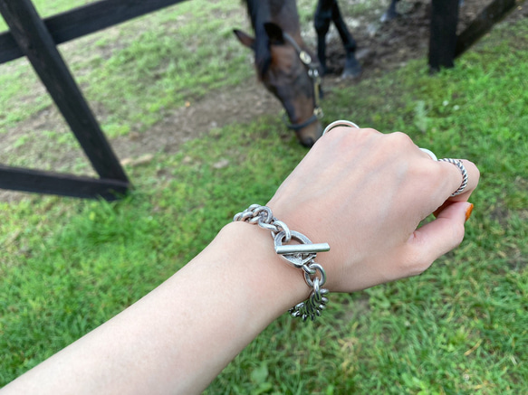 Horseshoe Chain Bracelet 5枚目の画像