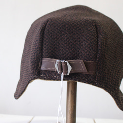 DEER | TWEED WOOL BROWN【L61】 6枚目の画像