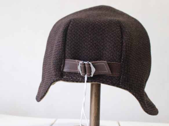 DEER | TWEED WOOL BROWN【L61】 6枚目の画像