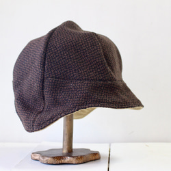 DEER | TWEED WOOL BROWN【L61】 1枚目の画像