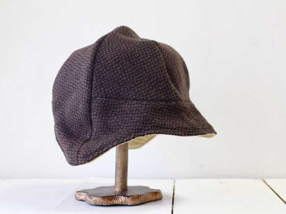 DEER | TWEED WOOL BROWN【L61】 1枚目の画像