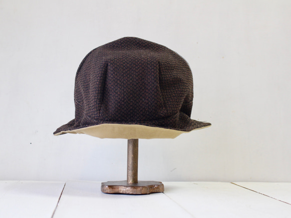 DEER | TWEED WOOL BROWN【L61】 2枚目の画像