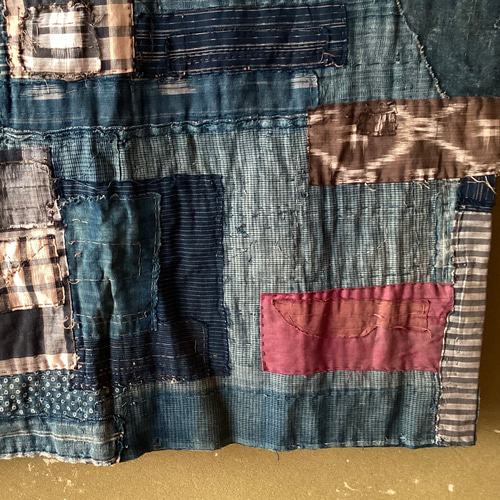 古布つぎあて布の間仕切り その他インテリア雑貨 ひだまり 通販