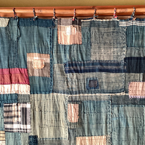 古布つぎあて布の間仕切り その他インテリア雑貨 ひだまり 通販