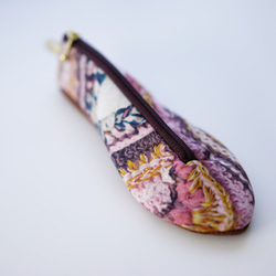 高跟鞋形筆袋/也可用於化妝刷和鉤針（粉紅色） 第2張的照片