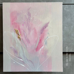 現代アート　53×45.5㎝　花　抽象画　モダン　アートパネル　インテリア　絵画 現代アート 53×45.5㎝ 花 抽象画 モダン アートパネル インテリア 絵画
