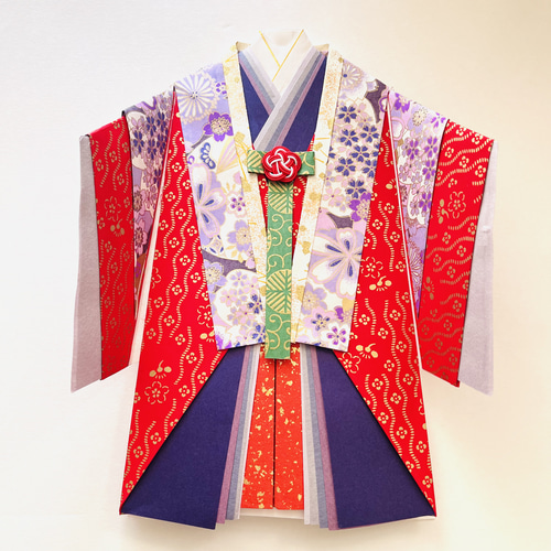 着物のお祝い袋515 十二単(じゅうにひとえ) ご祝儀袋・袱紗（ふくさ