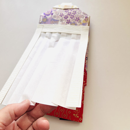 着物のお祝い袋515 十二単(じゅうにひとえ) ご祝儀袋・袱紗（ふくさ