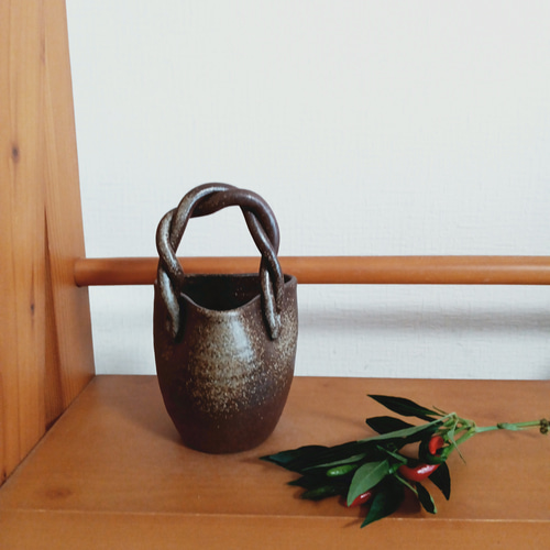 備前焼 花器 一輪挿し・花瓶・花器 aco 通販 15361636｜Creema