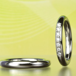 やわらかい印象の結婚指輪（やはらぎ）七星【MG-075】 5枚目の画像