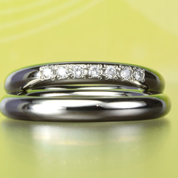 やわらかい印象の結婚指輪（やはらぎ）七星【MG-075】 3枚目の画像