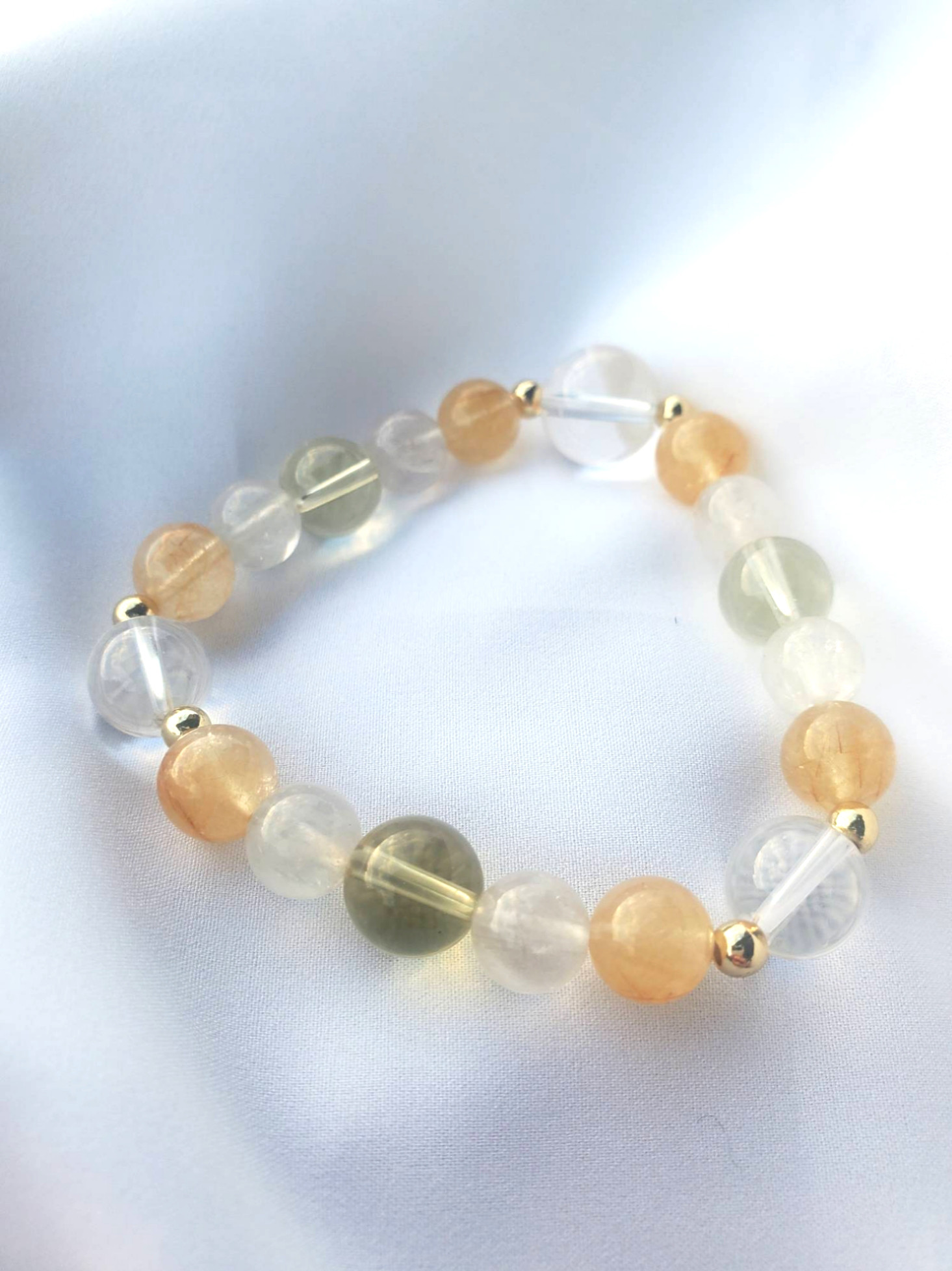 ヴィーナスの髪は美の象徴♡魅力アップ！天然石ブレス パワーブレス ストーンブレス