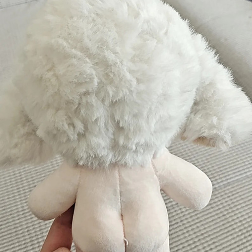 ホワイトぬいぐるみ 約20cm 耳付き ホワイトぬいぐるみ 約20cm 耳付き