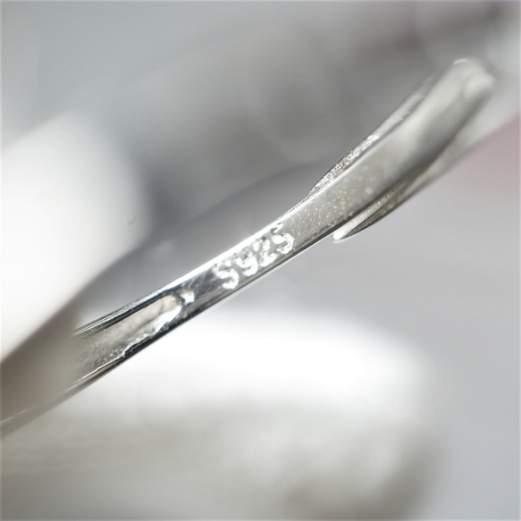 ダイヤモンドの代用品～　宝石質　モアサナイト　3ct　silver925　リング　フリーサイズ　スクエア型 6枚目の画像