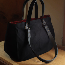 8号帆布 横長バッグ トートバッグ naokaban 通販 7711817｜Creema