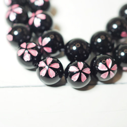 天然石 高品質 桜瑪瑙（さくらめのう） 天珠 1個 18mm 天然石