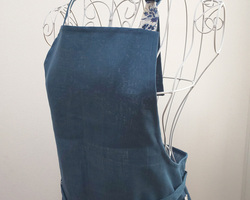 ハンドメイド❣️linenエプロン NOVEMBER LINEN リネンのエプロン | zuiun onlineshop