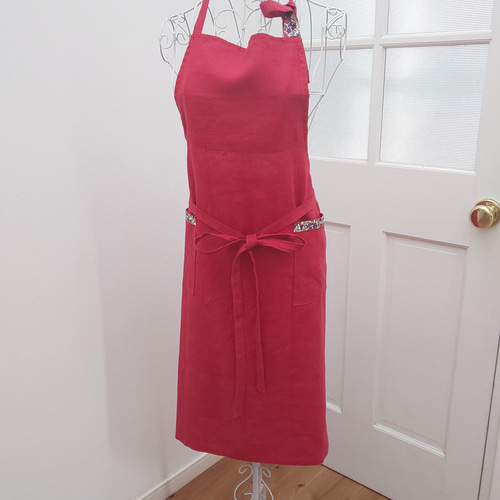ハンドメイド❣️linenエプロン リネンエプロン Pinafore apron Colors／LINEN TALES（リネン
