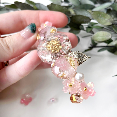 桜のレジンバレッタ バレッタ soupir 通販 15364408|Creema 桜のレジンバレッタ バレッタ soupir 通販 15364408|Creema