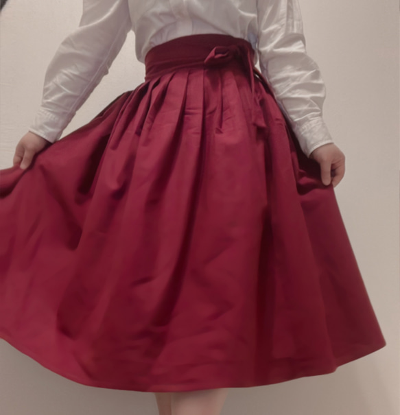 韓国ラップスタイル　ロングスカート　 1枚目の画像