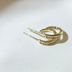 moca K18YG⭐︎デザインピアス⭐︎フープピアス 楽天市場】ピアス K18YG フープピアス : たかみ質店楽天市場店