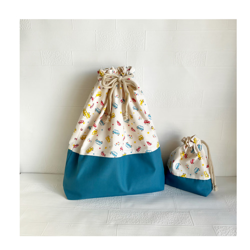 ハンドメイド レッスンバッグ お着替え袋 上履き入れ お弁当袋 男の子女の子 ハンドメイド レッスンバッグ お着替え袋 上履き入れ お弁当袋 男の子