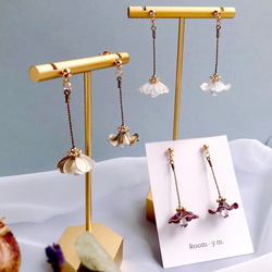 ランプシェードのイヤリング イヤリング・ノンホールピアス Room