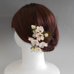 新作・桜の簪（一葉）髪飾り　　 8枚目の画像