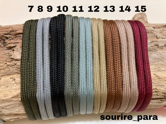 31〜35センチ　3色編み　首輪　バックルタイプ 4枚目の画像