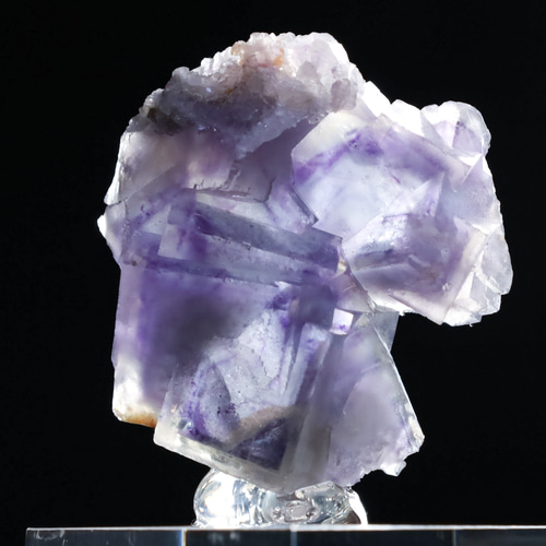 フローライト 水晶 鉱物 標本 原石 178グラム がくあじさい