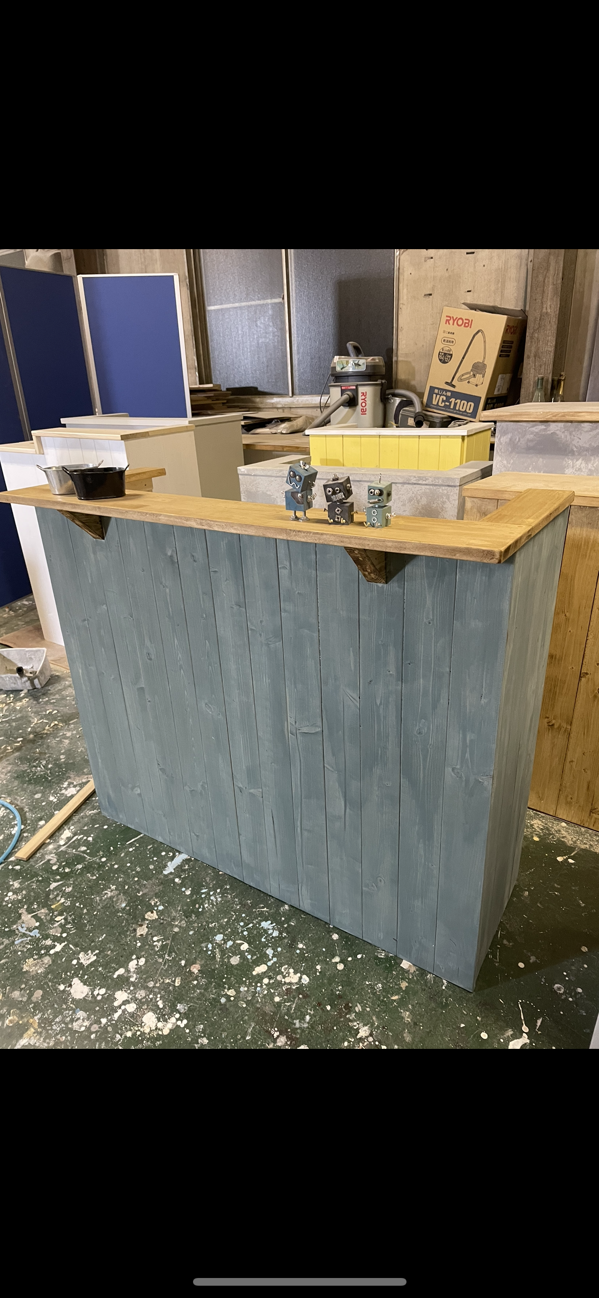 レジカウンター　　受付カウンター