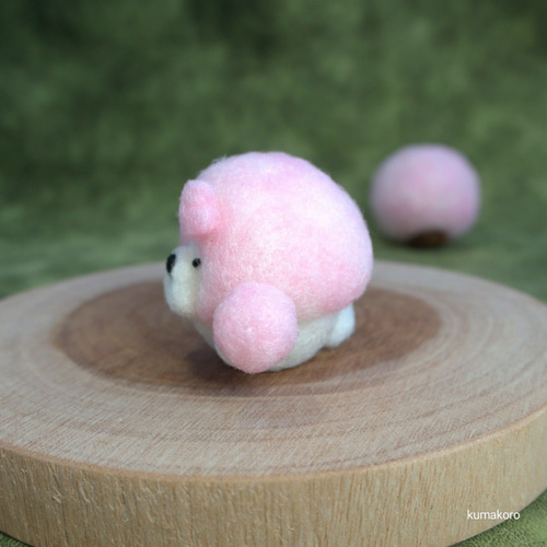 受注製作】春を先取り！桜色に染まったまゆビションフリーゼ
