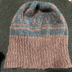 ゴールデンレトリバーの編み込みセーター　帽子オマケ　 4枚目の画像
