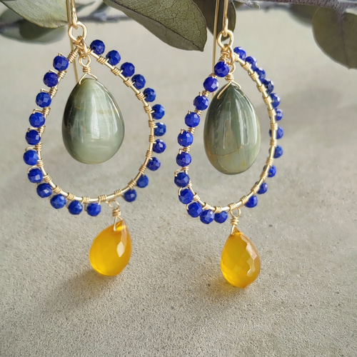 クリソベリル キャッツアイ ピアス 楽天市場】K18YG クリソベリル キャッツアイ ピアス : Jewellery