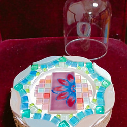 モザイクタイル　ガラスドーム 2枚目の画像