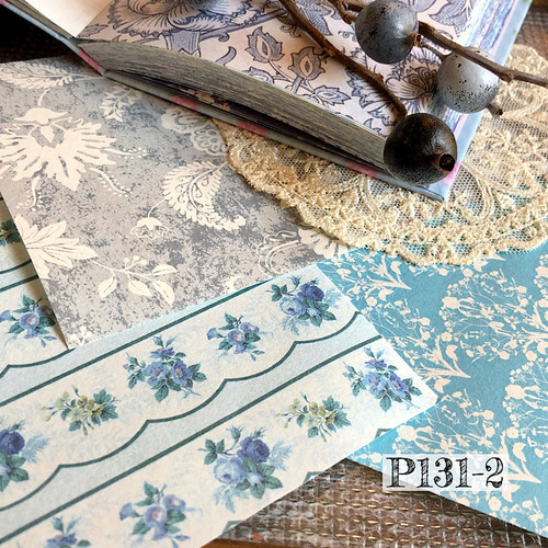 ジャンクジャーナル素材☆錆染網網コラージュ素材　ターコイズブルー ジャンクジャーナル素材☆錆染網網コラージュ素材 ターコイズブルー