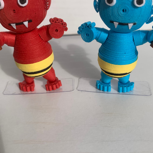 ペーパークイリング 節分飾りセット】 その他素材 Megumi 通販