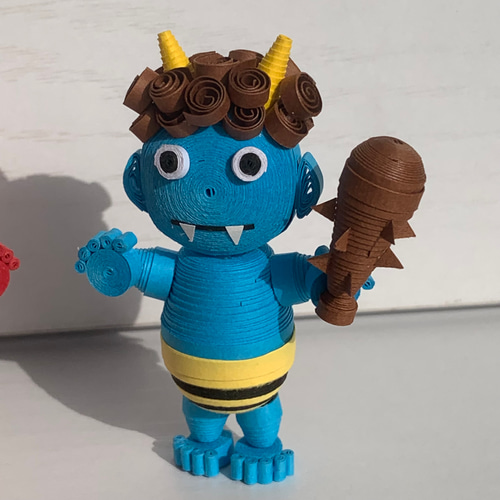 ペーパークイリング 節分飾りセット】 その他素材 Megumi 通販