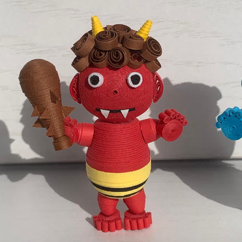 ペーパークイリング 節分飾りセット】 その他素材 Megumi 通販