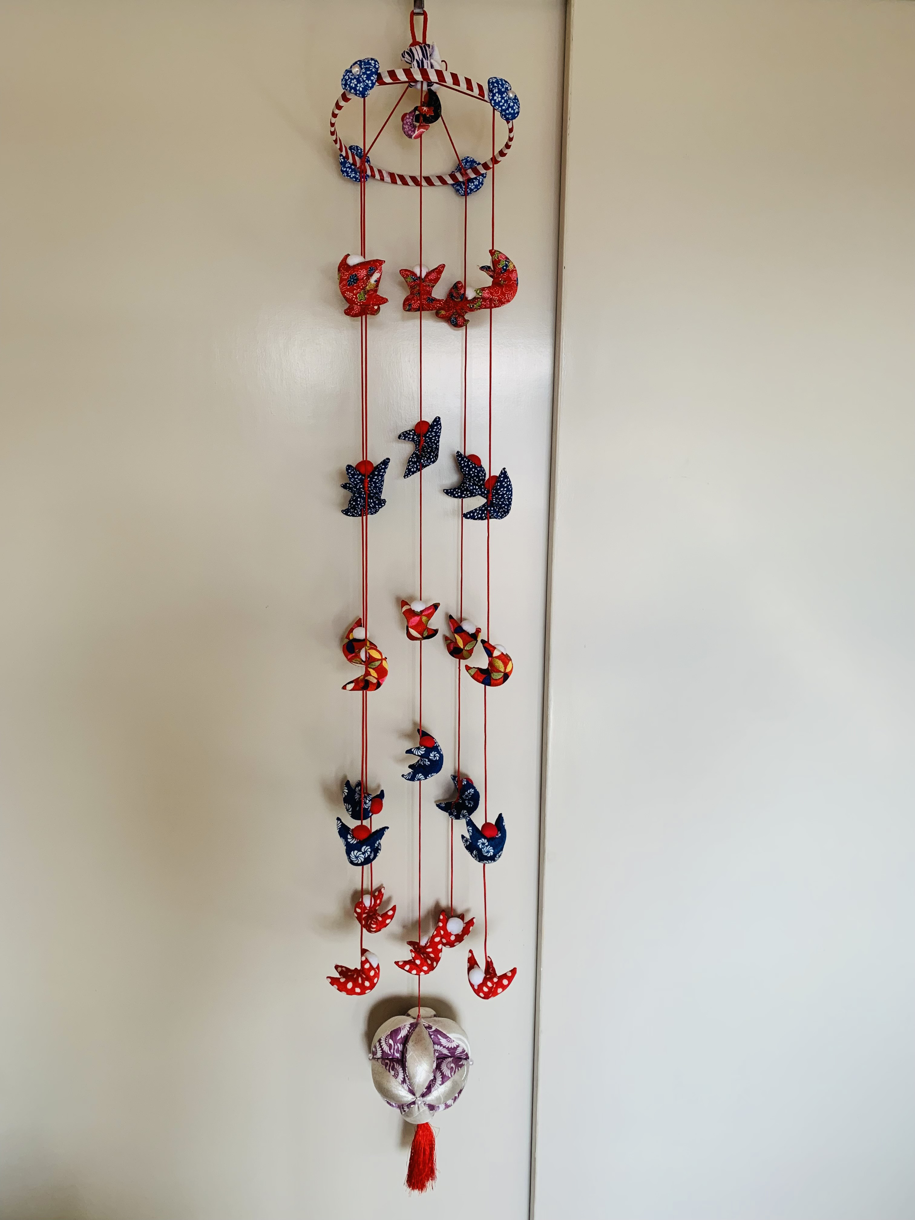 ちりめん吊るし飾り　お雛様にも