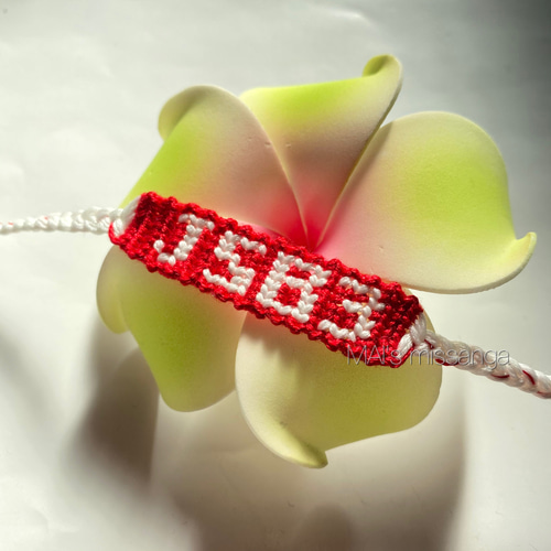 オーダー】ネーム入りミサンガ ミニ ブレスレット MAI's missanga 通販